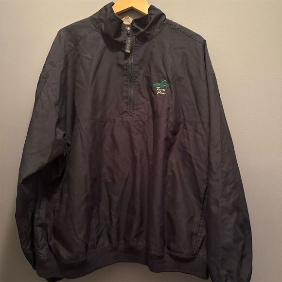 Oarsman Other - Oarsman 913 Men's XL Blue Windbreaker Jacket Torrey Pines Logo Casual